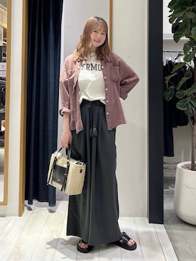 Haruneさん（レディース・167cm）の春コーディネート