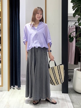 Haruneさん(レディース・167cm)の夏コーディネート