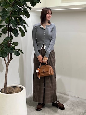 Haruneさん（レディース・167cm）の秋コーディネート