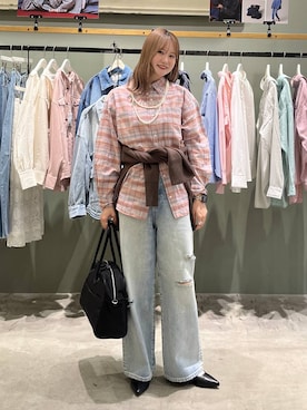 Haruneさん（レディース・167cm）の冬コーディネート