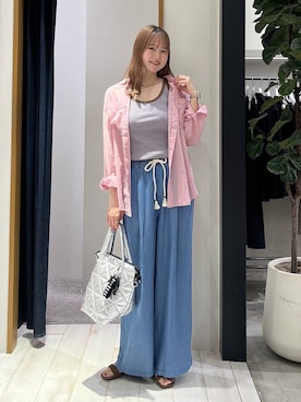 Haruneさん（レディース・167cm）の春コーディネート