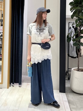 Haruneさん（レディース・167cm）の夏コーディネート