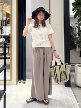 Haruneさん（レディース・167cm）の春コーディネート