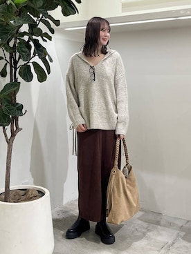 Haruneさん(レディース・167cm)の秋コーディネート