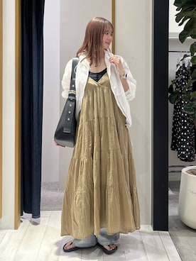 「eL（エル）のアイテム」を使った、Haruneさん（レディース・167cm）の春コーディネート