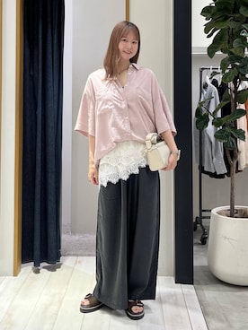Haruneさん（レディース・167cm）の夏コーディネート