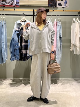 Haruneさん（レディース・167cm）の冬コーディネート