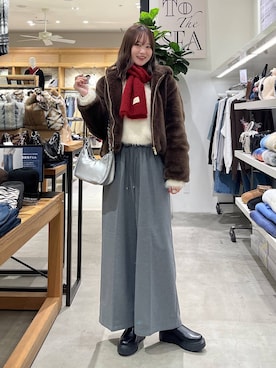 Haruneさん（レディース・167cm）の秋コーディネート