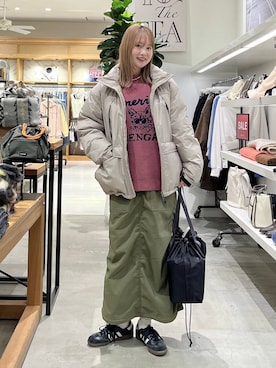 Haruneさん(レディース・167cm)の冬コーディネート