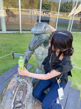 「アイテム（その他トップス）」を使った、Aさん（レディース・156cm）の秋コーディネート