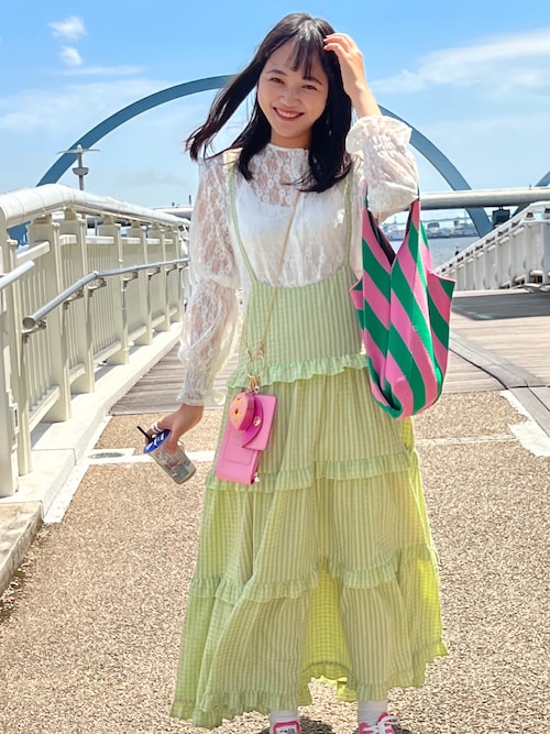 アマンダ Alley By W Closetのワンピースを使ったコーディネート Wear