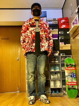 「KENZO」｜「アイテム（キャップ）」を使った、hariookaさん（メンズ・174cm）の秋コーディネート