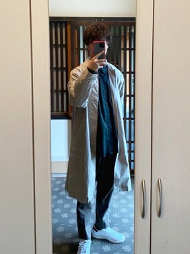 「URBAN RESEARCH（アーバンリサーチ）のアイテム（トレンチコート）」を使った、cgms3さん（メンズ・175cm）の秋コーディネート