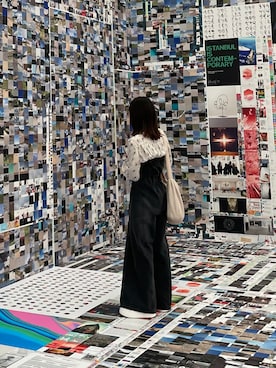 「アイテム（つなぎ/オールインワン）」を使った、miiisaさん（骨格ウェーブ・レディース・159cm）の冬コーディネート