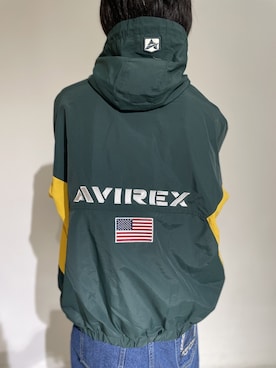 「AVIREX（アヴィレックス）のアイテム（その他アウター）」を使った、ひっしーさん（メンズ・170cm）の冬コーディネート