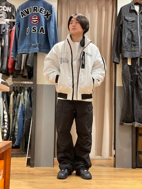 ひっしーさん（メンズ・170cm）の冬コーディネート