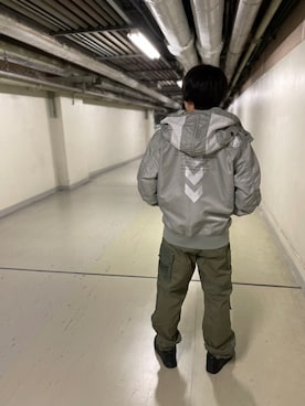 「秋冬」｜「アイテム（MA-1）」を使った、ひっしーさん（メンズ・170cm）の秋コーディネート