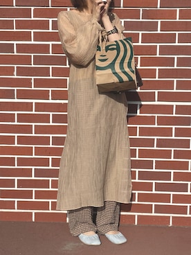 𝘮𝘪𝘶さん（レディース・156cm）の夏コーディネート