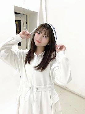 「フルジップ」｜アイドル達のクローゼットさん（レディース・156cm）の秋コーディネート