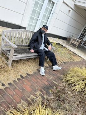 「WhoWhat（フーワット）のアイテム（ジャケット/アウター）」を使った、mikuikizawashikaさん（メンズ・170cm）の冬コーディネート