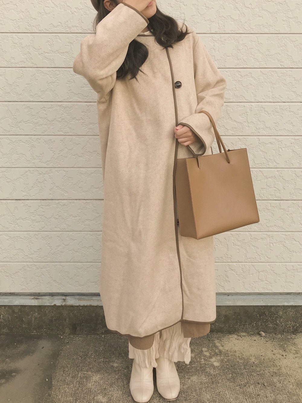 Lawgy original piping coat パイピングコート（lawgy コート-） 