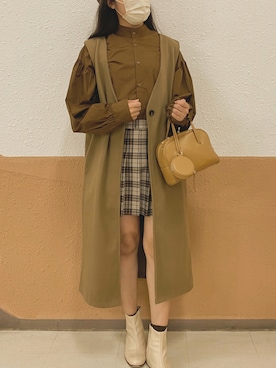 mogさん（レディース・163cm）の秋コーディネート