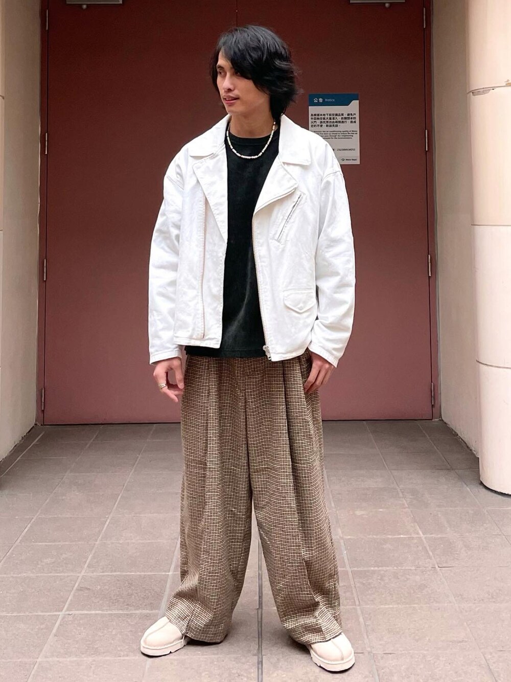 「ootd、outfit、streetstyle、daily look、今日のコーデ、今日の服、古着MIX、冬コーデ」｜「URBAN RESEARCHのアイテム（トップス、グリーン系）」を使った、kb8526さん（メンズ・173cm）の冬コーディネートの1枚目の写真