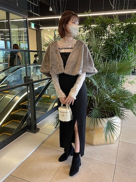 「nice claup」｜「アイテム（トレンチコート）」を使った、sayapiiさん（レディース・164cm）の秋コーディネート