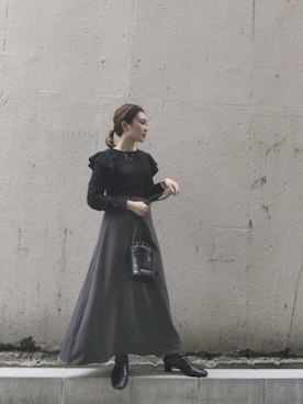 mikaさん（レディース・162cm）の秋コーディネート