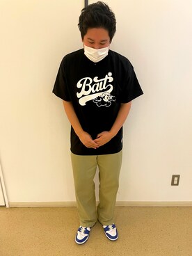 「BAIT（ベイト）のアイテム」を使った、渡邊　直樹さん（メンズ・170cm）の春コーディネート