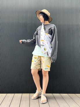 しばさん（レディース・162cm）の春コーディネート