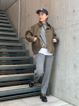 しばさん（レディース・162cm）の秋コーディネート