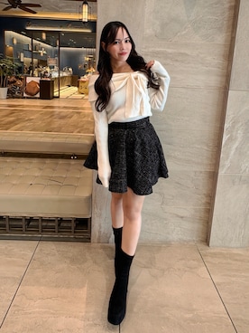 ingni-chiharuさん（骨格ストレート・レディース・150cm）の冬コーディネート