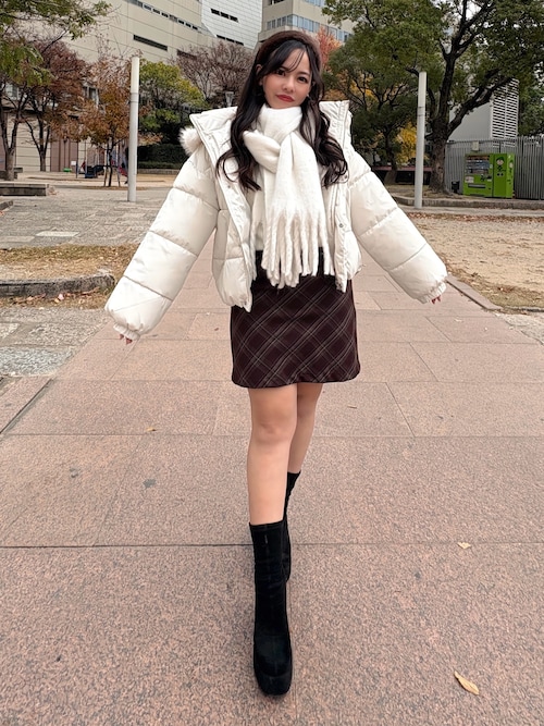 フリンジボリュームストール