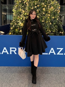 ingni-chiharuさん（骨格ストレート・レディース・150cm）の冬コーディネート