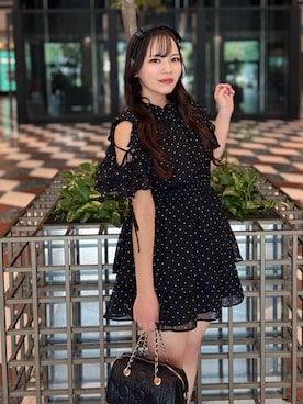 「INGNI（イング）のアイテム（バッグ）」を使った、ingni-chiharuさん（レディース・150cm）の春コーディネート