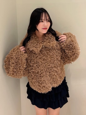 「INGNI（イング）のアイテム」を使った、ingni-chiharuさん（レディース・150cm）の冬コーディネート