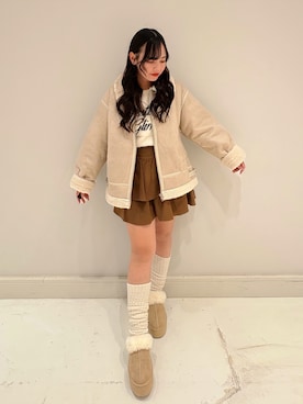 「INGNI（イング）のアイテム」を使った、ingni-chiharuさん（レディース・150cm）の秋コーディネート