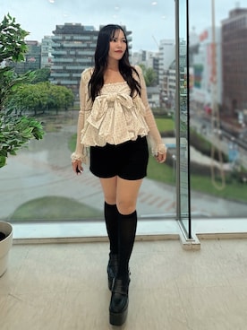 「INGNI（イング）のアイテム」を使った、ingni-chiharuさん（レディース・150cm）の夏コーディネート