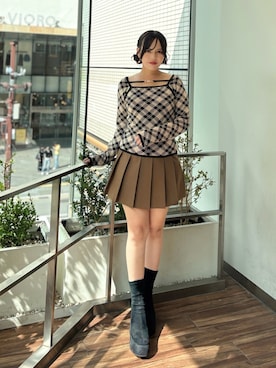 「INGNI（イング）のアイテム」を使った、ingni-chiharuさん（レディース・150cm）の秋コーディネート