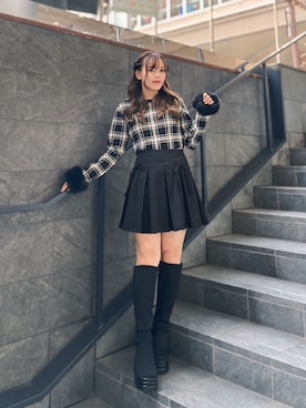 「INGNI（イング）のアイテム」を使った、ingni-chiharuさん（レディース・150cm）の秋コーディネート