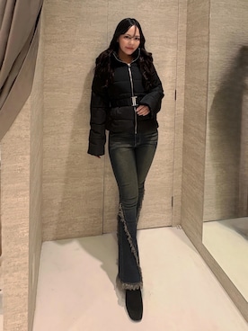 「アイテム（ダウンジャケット/コート）」を使った、ingni-chiharuさん（レディース・150cm）の秋コーディネート