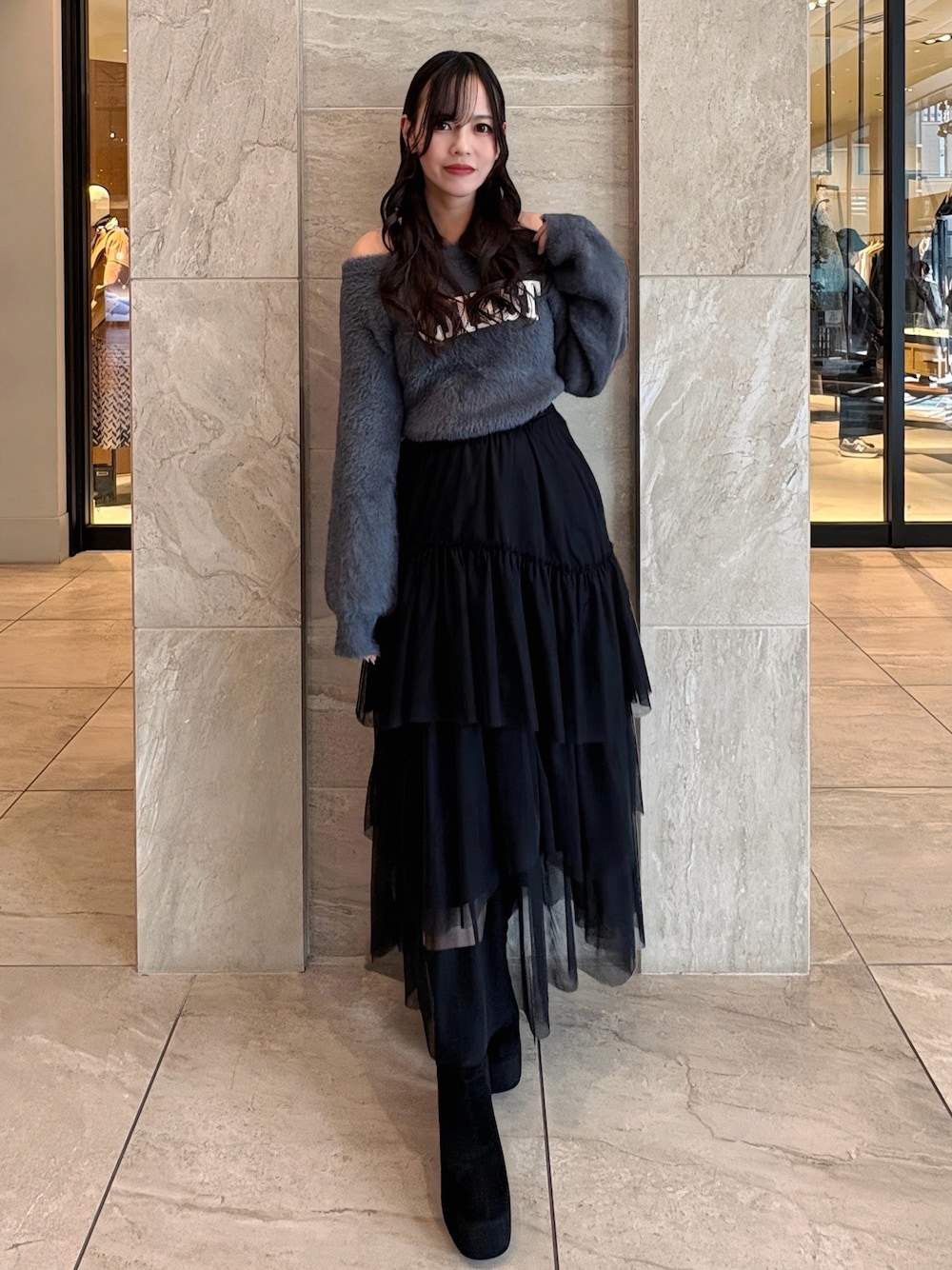 ingni-chiharu(INGNI 天神ソラリア店)｜INGNIのニット/セーターを使っ