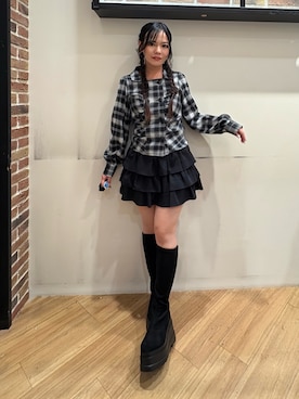 「INGNI（イング）のアイテム」を使った、ingni-chiharuさん（レディース・150cm）の秋コーディネート