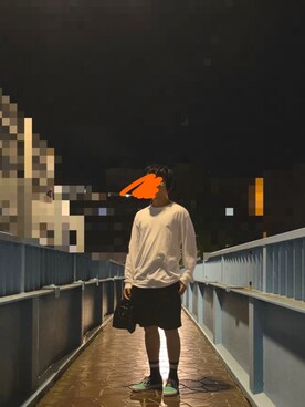 「みんなの白Tフェス」｜「アイテム（ハンドバッグ）」を使った、kopoliさん（メンズ・176cm）の夏コーディネート