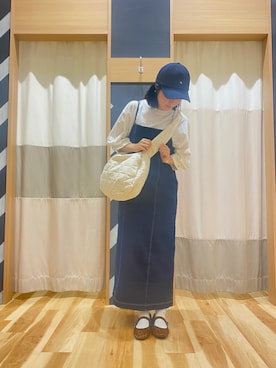 「アイテム（ワンピース/ドレス）」を使った、moooegi228さん（レディース・157cm・10代）の夏コーディネート