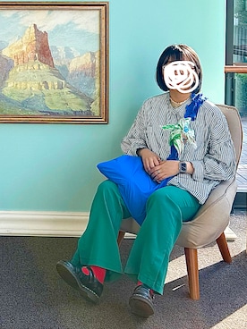 「アイテム（バッグ）」を使った、riot5onさん（レディース・155cm）の春コーディネート