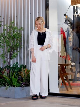「Firsthand（ファーストハンド）のアイテム（アクセサリー）」を使った、asuchan1999さん（レディース・156cm）の夏コーディネート