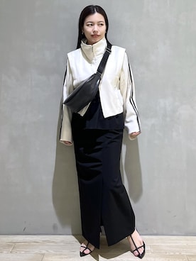 「サステナブル」｜adamtanakaさん（レディース・158cm）の冬コーディネート