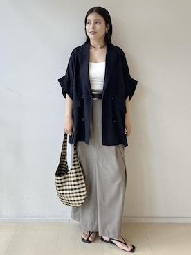 adamtanakaさん(レディース・158cm)の夏コーディネート
